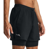2 in 1 Dual Shorts with Inner Compression