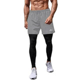 2 in 1 Active Dual Pants with Inner Compression