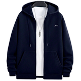 Fleece Zip Up Hoodie | Comfort Sweatshirt