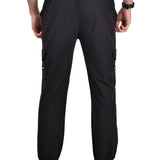 Select Odyssey Cargo Joggers Everyday Activewear Classic Black