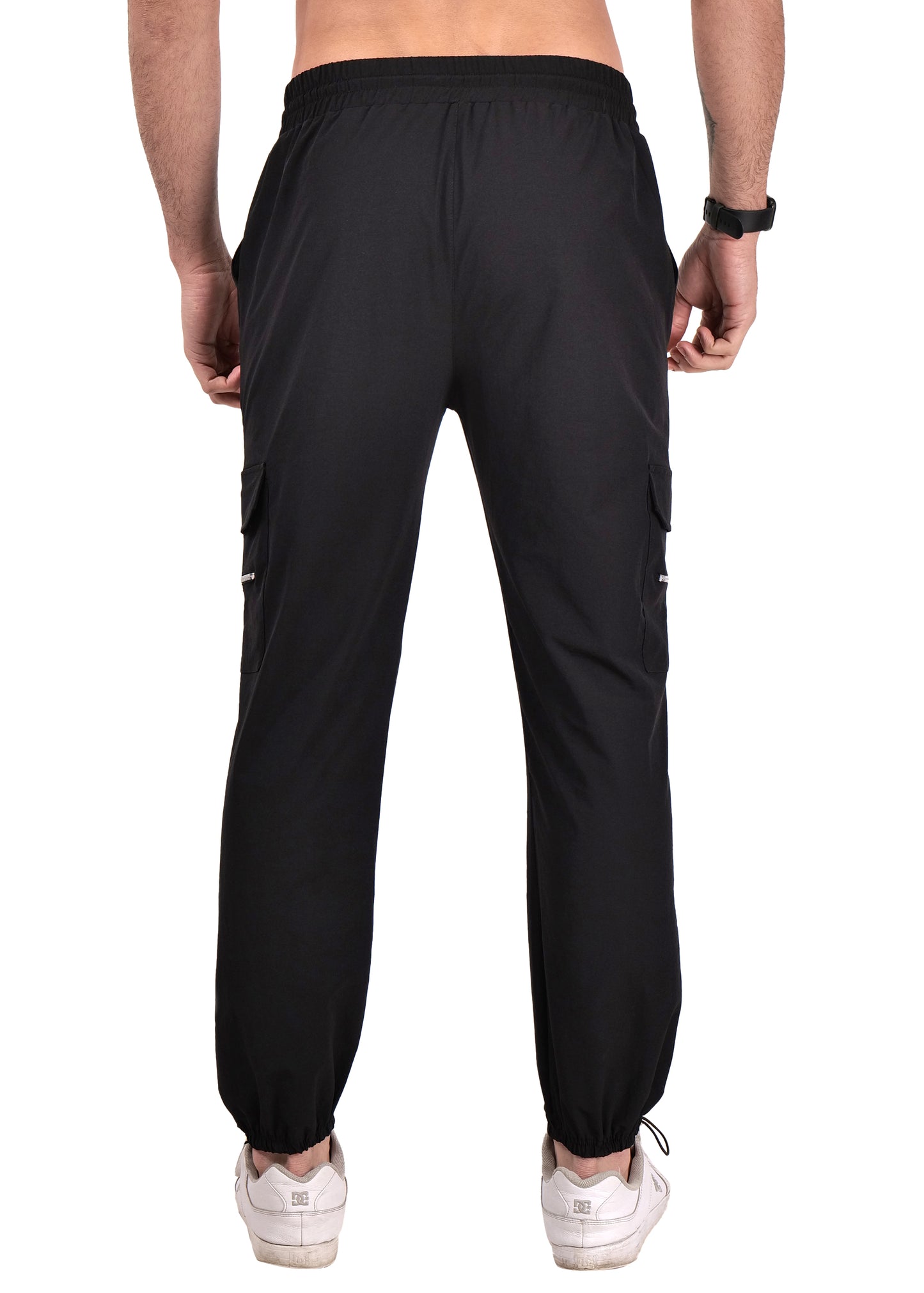 Select Odyssey Cargo Joggers Everyday Activewear Classic Black