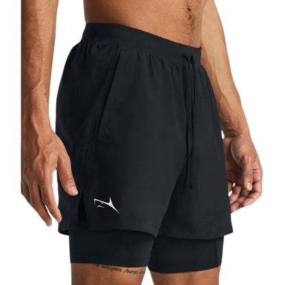 2 in 1 Active Dual Shorts with Inner Tights Layer | All Colours