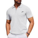 Q-Zip Polo T-Shirt with Quarter Zip
