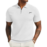 Q-Zip Polo T-Shirt with Quarter Zip