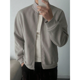 Pack of 2 Old Money Stand Up Collar Sweatshirt Zip-Up