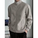 Pack of 2 Old Money Stand Up Collar Sweatshirt Zip-Up