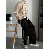 Old Money Stand Up Collar Sweatshirt Zip-Up | Timeless Essential