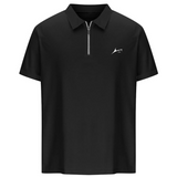 Q-Zip Polo T-Shirt with Quarter Zip