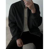 Pack of 2 Old Money Stand Up Collar Sweatshirt Zip-Up