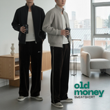 Pack of 2 Old Money Stand Up Collar Sweatshirt Zip-Up