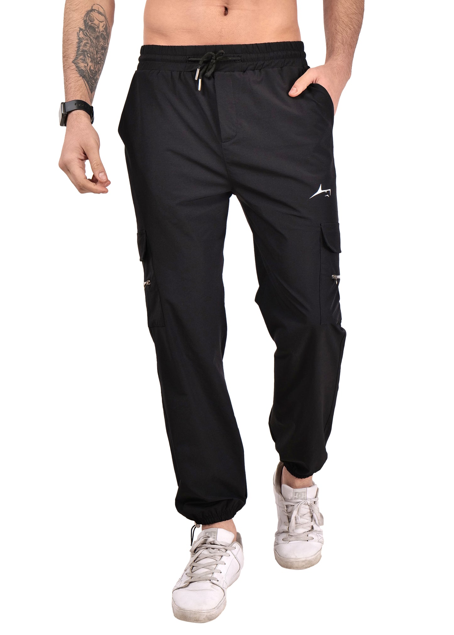 Select Odyssey Cargo Joggers Everyday Activewear Classic Black