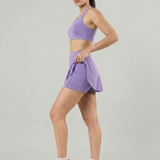 Flare Skorts with Inside Tights | Lavender