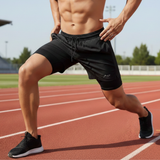 Apex Dual Shorts with Concealed Pockets & Towel Holder