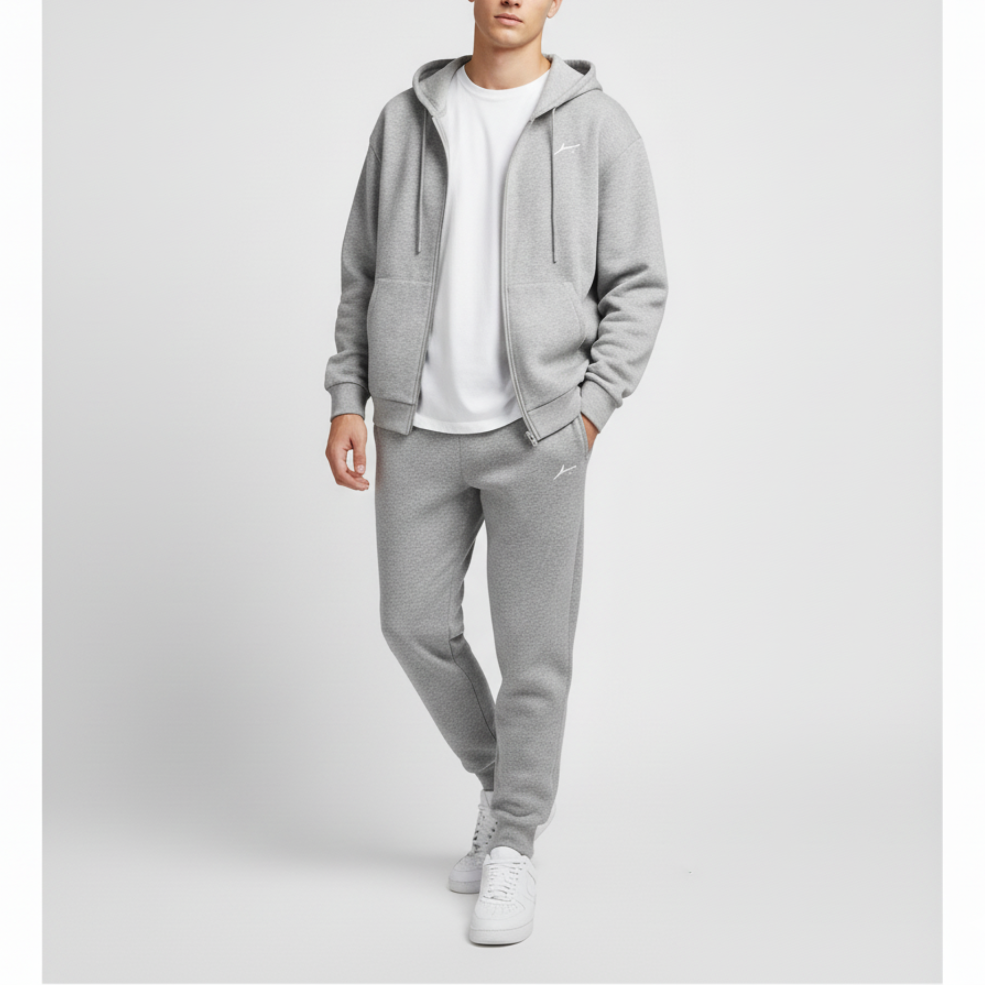 Winter CO-ORD Set of Zip Up Hoodie Sweatshirt & Sweatpant