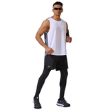 2 in 1 Active Dual Pants with Inner Compression