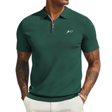 Q-Zip Polo T-Shirt with Quarter Zip
