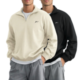 Pack of 2 Quarter Zip Fleece Sweatshirt