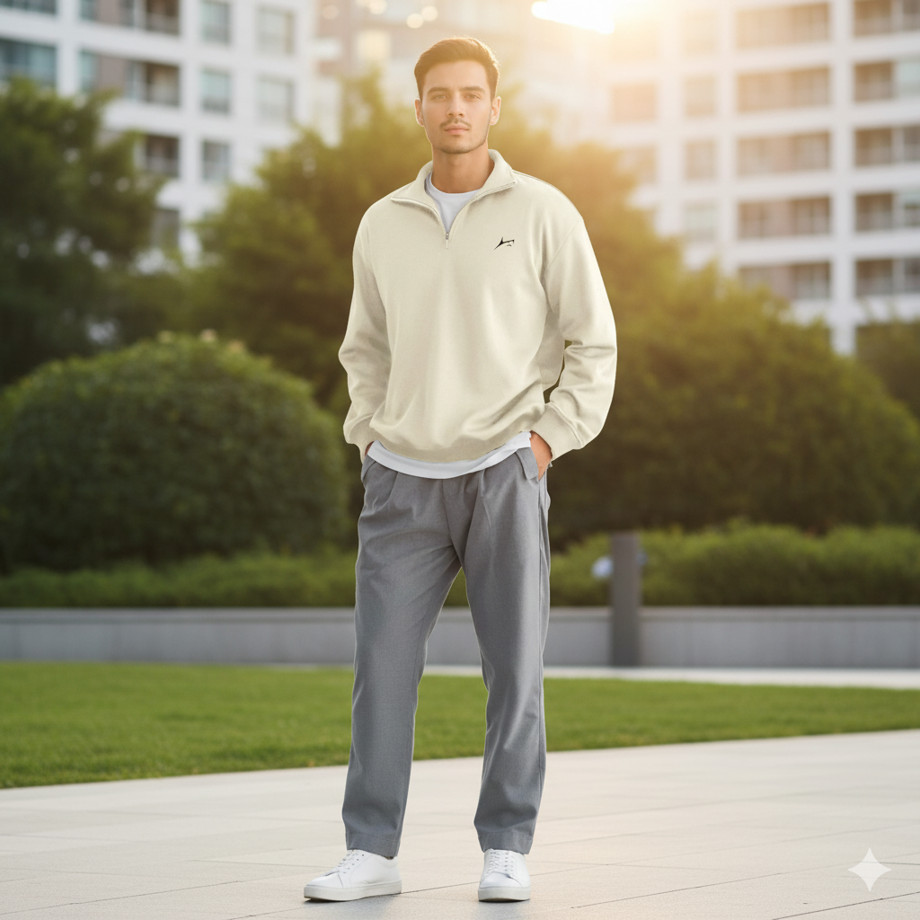 Zip Up Sweatshirt