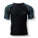 Classic Carbon Fiber Compression Tights Half Sleeves