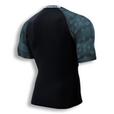Classic Carbon Fiber Compression Tights Half Sleeves