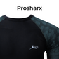 PROSHARX CARBON Fiber Compression Tights Half Sleeves for High Performance in Gym