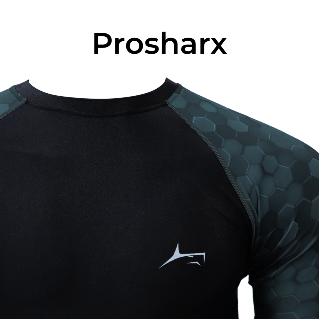 PROSHARX CARBON Fiber Compression Tights Half Sleeves for High Perform –  Prosharx