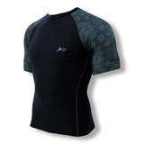 Classic Carbon Fiber Compression Tights Half Sleeves